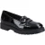 Hush Puppies Hazel Patent SNR Meisjes Zwarte Leren Mocassins
