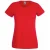 Fruit of the Loom Dames/vrouwen Lady-Fit Valueweight Short Sleeve T-Shirt (Pak van 5) (Rood)