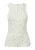 QS Top  ecru / zwart
