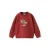 Mango Kids sweater met print – donkerrood