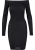 Urban Classics Jurk  zwart