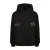 Vingino hoodie met backprint zwart