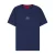 Hugo Laze-pyjamashirt met korte mouwen voor heren (Blauw)