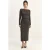 Bootneck Bodycon Midi-jurk met Drapage Detail