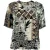 FOS Amsterdam Top doortje patch tropical zwart