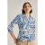White Stuff Annie Jersey Shirt Navy Multi