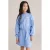 WE Fashion sweatjurk lichtblauw