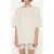 10DAYS Oversized Tee Dress Soft White Melee