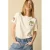 Sissy-Boy T-shirt met borduursels – wit