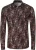 Desoto Overhemd Print Raw Umber Jungle Bruin