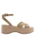 MANGO TEEN plateausandalen lichtbruin