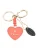 FURLA Sleutelhanger ‘CAMELIA’  zalm roze