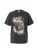 QS Shirt  blauw / grijs / koraal / zwart / natuurwit