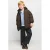 Mango Kids gewatteerde winterjas – bruin