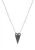 faina Ketting  zwart / zilver