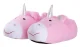 Roze eenhoorn pluche pantoffels voor kinderen – Roze