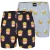 Happy Shorts 2-pack wijde boxershorts bier + friet
