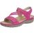 Rieker Dames streep synthetisch leren sandalen