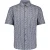 No Excess Shirt Short Sleeve Allover Printed Blue