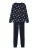 TWO SOON Nachtkledij  navy / wit