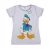 Disney Dames/Dames Donald Duck Boos Katoenen T-Shirt (Heide Grijs)