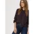 Blouse met lange mouwen en strikdetail