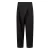 Another-Label straight leg broek met krijtstreep – zwart