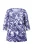 Ulla Popken Shirt  marine / wit