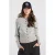 America Today gebreid gestreept vest met wol – geel/grijs