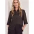 Linnen blouse met 3/4 mouwen
