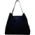 Núnoo Chiara Suede Black W. Gold