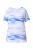 Ulla Popken Shirt  violetblauw / wit gemêleerd