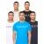 Henleys Heren Henyfront T-Shirt (5-pack) (Zwart/Blauw/Wit/Licht Beige/Donkerblauw)