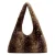 Manfield schoudertas met bambi print bruin