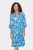 Saint Tropez Blousejurk EdaSZ dress met volants en 3/4 mouwen