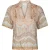 Neo Noir torana flower border blouse 169345 618 flower peach