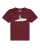 watabout.kids Shirt ‘Alien On A Paper Plane’  lichtgrijs / lichtgroen / bordeaux / zwart