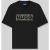 HUGO Blue Regular fit t-shirt van puur katoen model ‘NERPIENT’