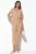 Effen Geweven Jumpsuit met Kraag en Strikdetail