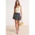 TRENDYOLMİLLA Dames Donkerblauw Geruit Kort / Mini Skater Rokken