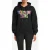 Moschino Colorful Logo Cotton Sweatshirt Black