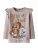 NAME IT Shirt  bruin / goud / sering / wit