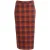 River Woods Skirt Jacquard Orange