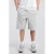 America Today regular fit sweatshort – lichtgrijs gemêleerd