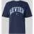 REVIEW T-shirt met labelprint en ronde hals