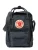 Fjällräven Schoudertas ‘Kånken’  beige / grafiet / rood