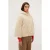 Motivi Reversible Teddy Cape With Hood Beige