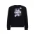 B.Nosy rechtvallende sweater met print – zwart