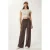 Brede Pijpen Sweatpants met Touwsluiting