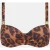 Chantelle Sw Bra Tshirt Half Cup Memory Wild Leopard